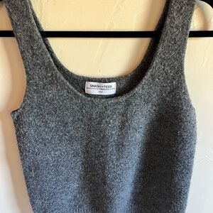 *Sold* Smash + Tess Charcoal Knit Top